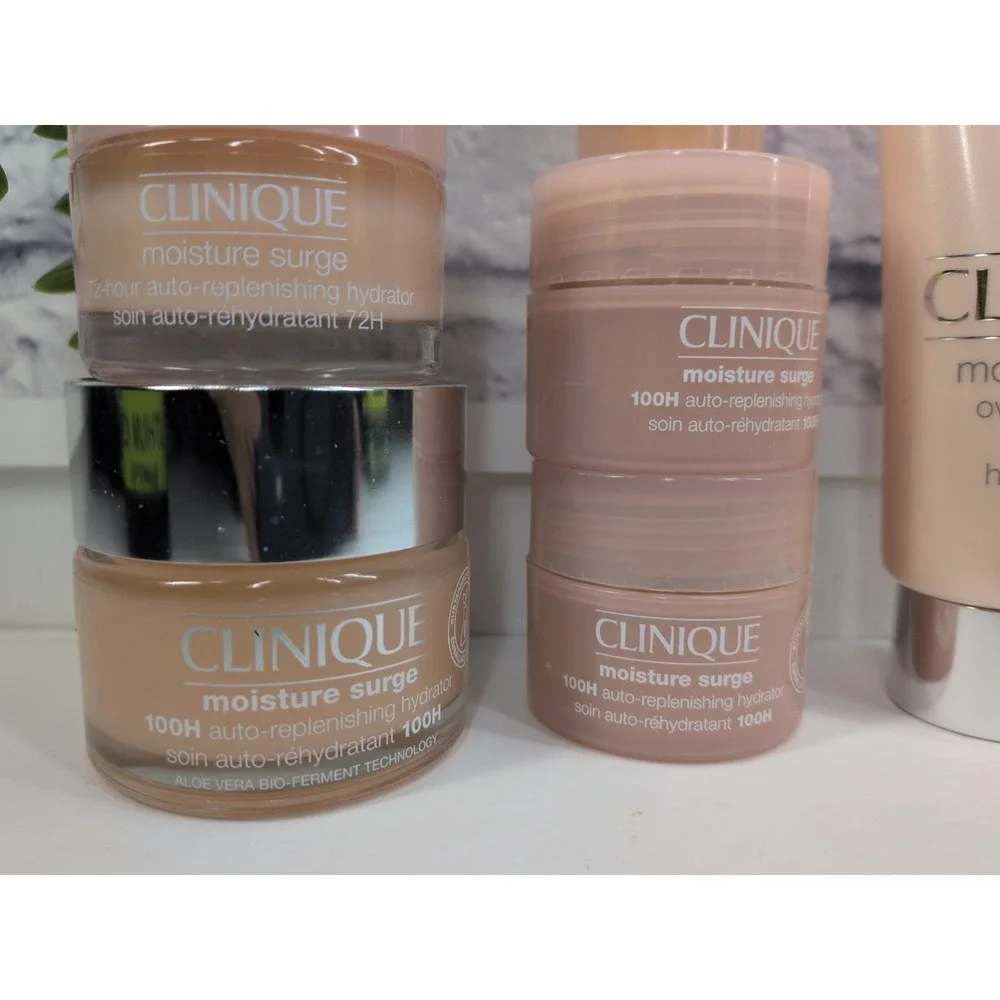 NEW MOISTURE SURGE LOT 9🌿Clinique 100H 72H Replenishing Hydrator Mask Eyes Face